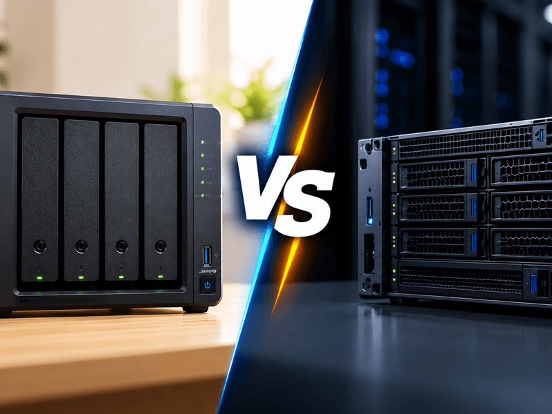 NAS vs Enterprise Server Comparison