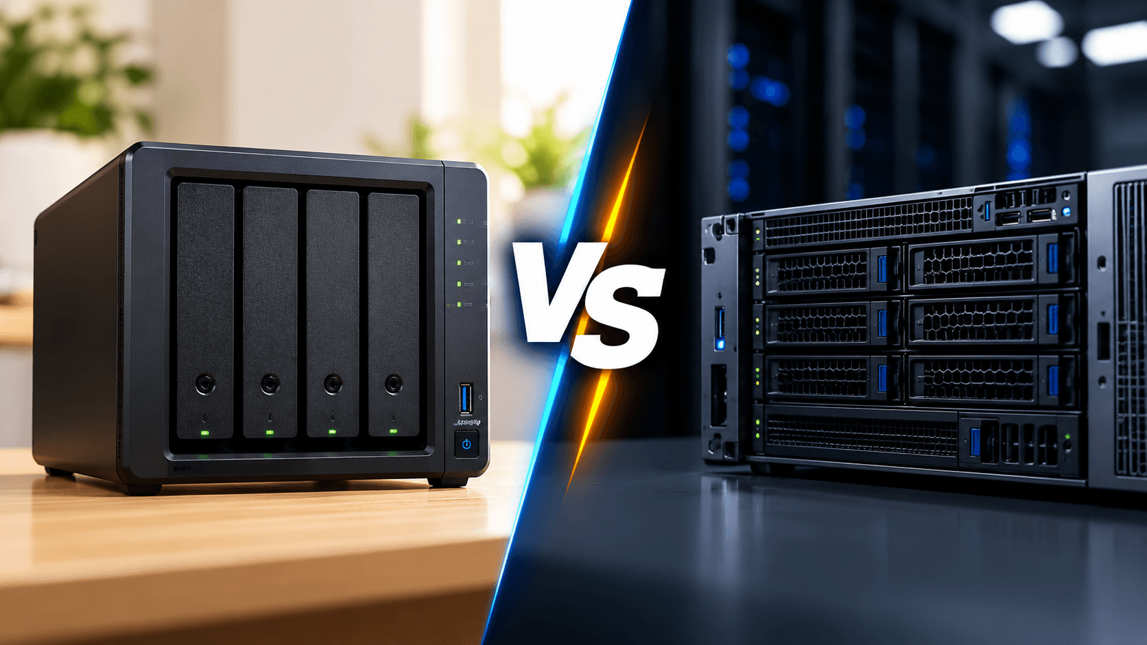 NAS vs Enterprise Server Comparison