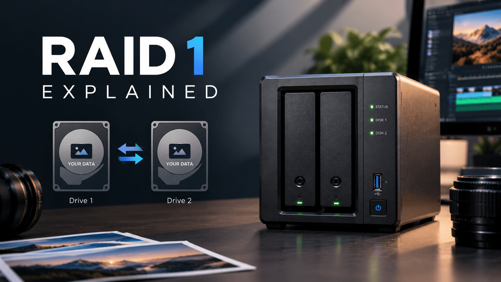 RAID 1 Explained: Mirroring, Capacity & Data Protection